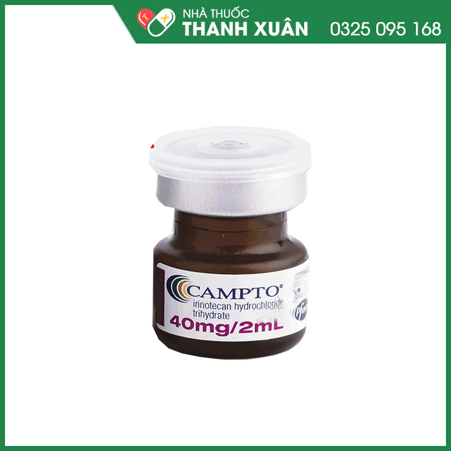 Campto 40mg/2ml điều trị cho bệnh nhân ung thư ruột kết - trực tràng tiến triển